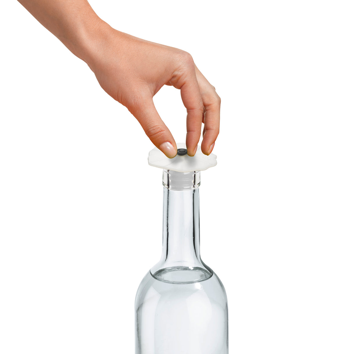 Poppy bottle stopper  (White Lilia)