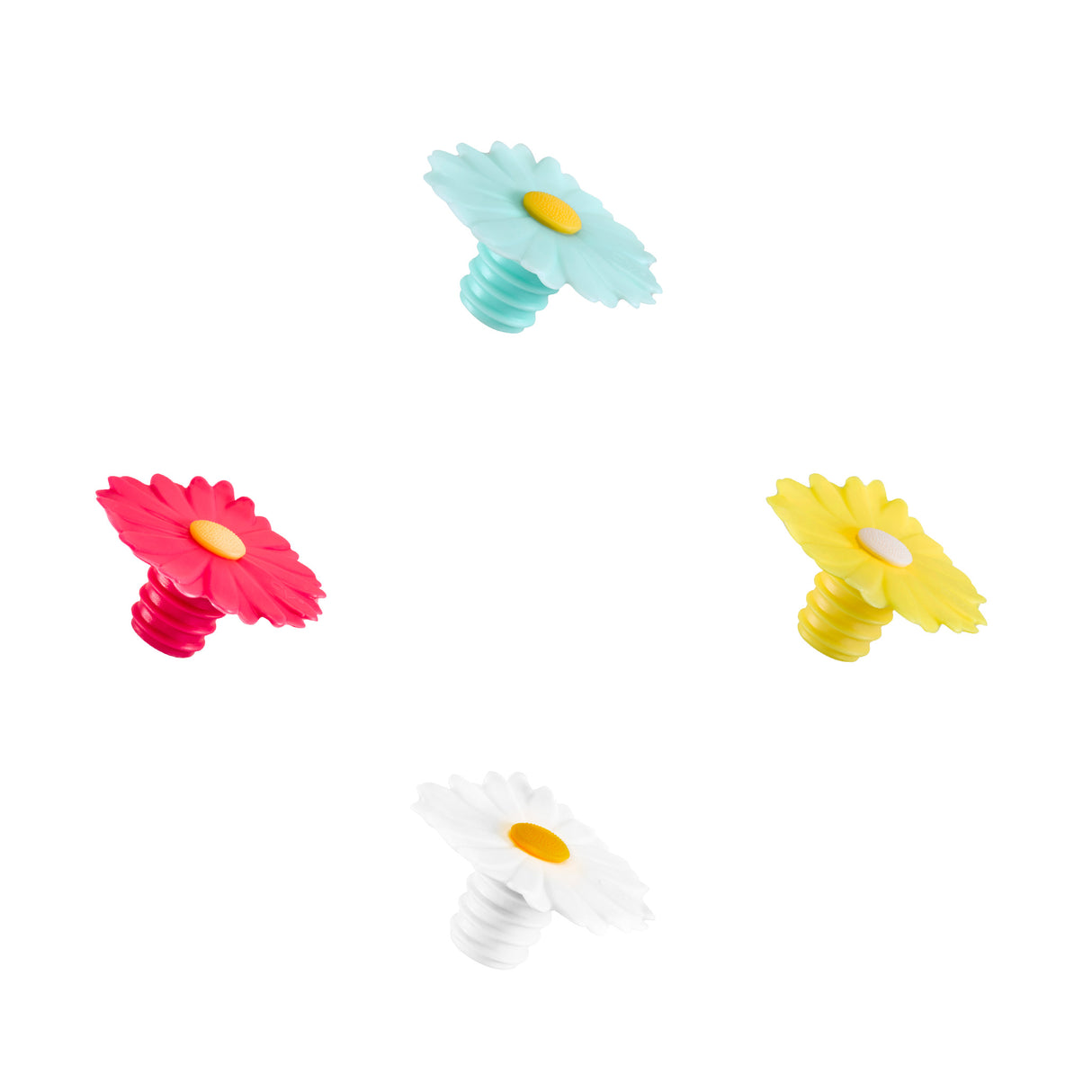 Field of Daisies Bottle Stopper Bundle (4pcs)