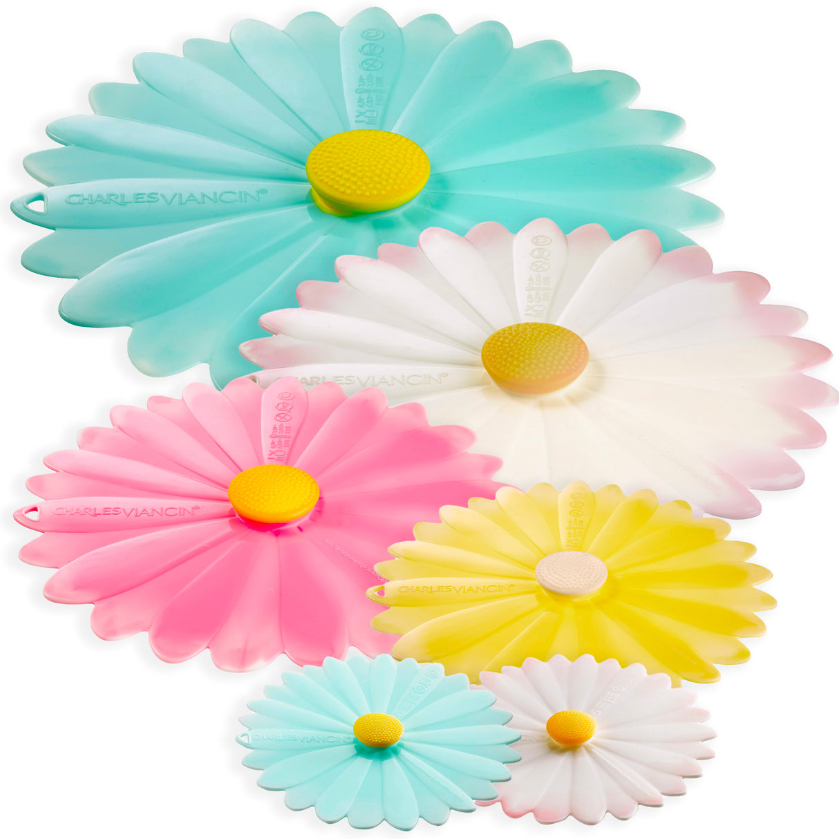Field of Daisies Lid Bundle (6pcs)
