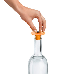 Poppy Bottle Stopper (Orange Tangerine)