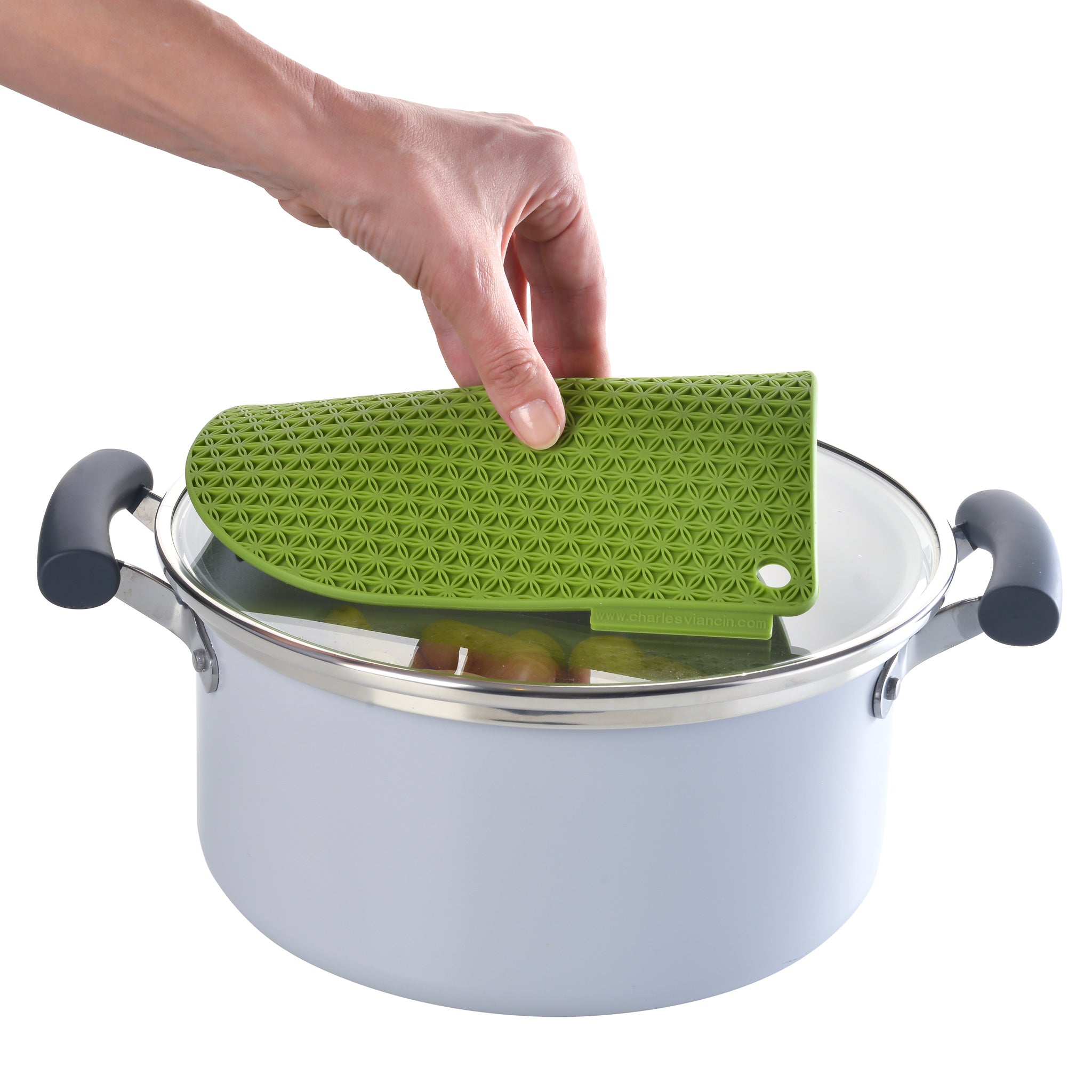 Honeycomb Pot Holder (Purple Hibiscus) – Maison Viancin USA Inc.
