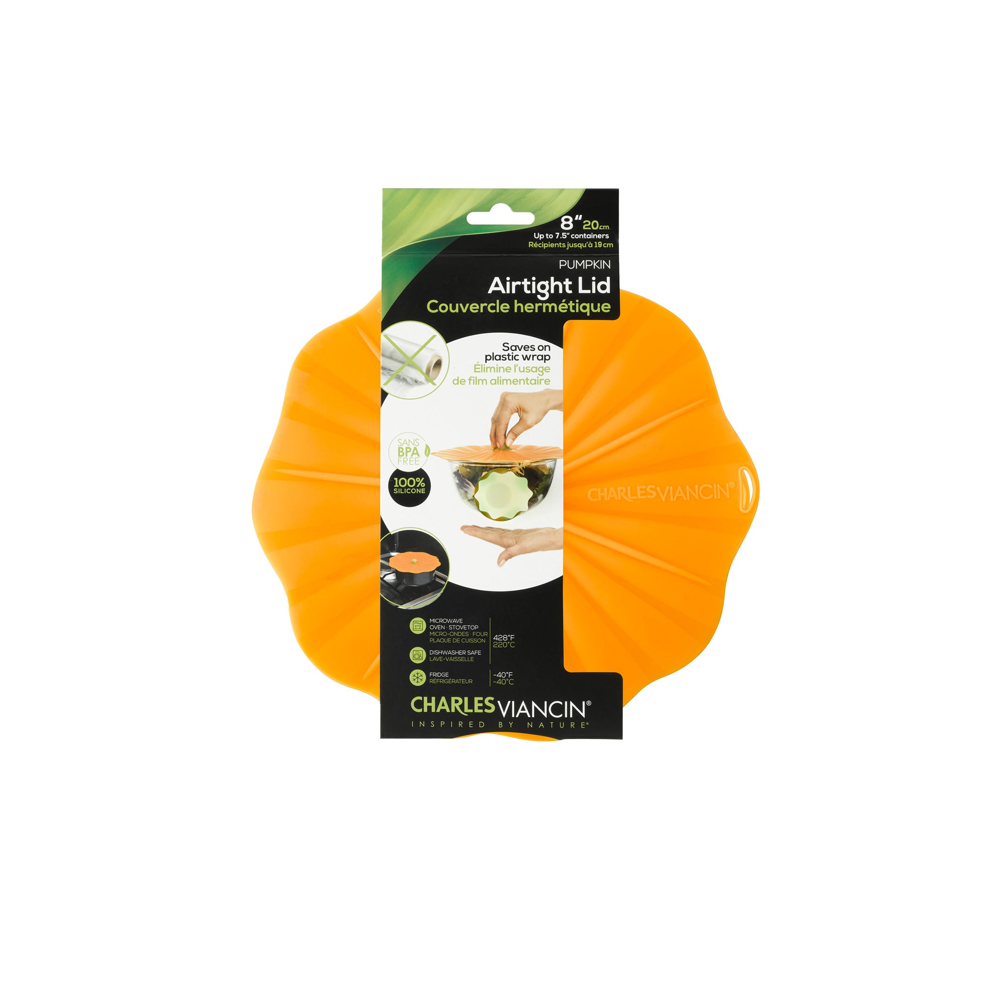 Pumpkin Lid 6'' – Maison Viancin USA Inc.