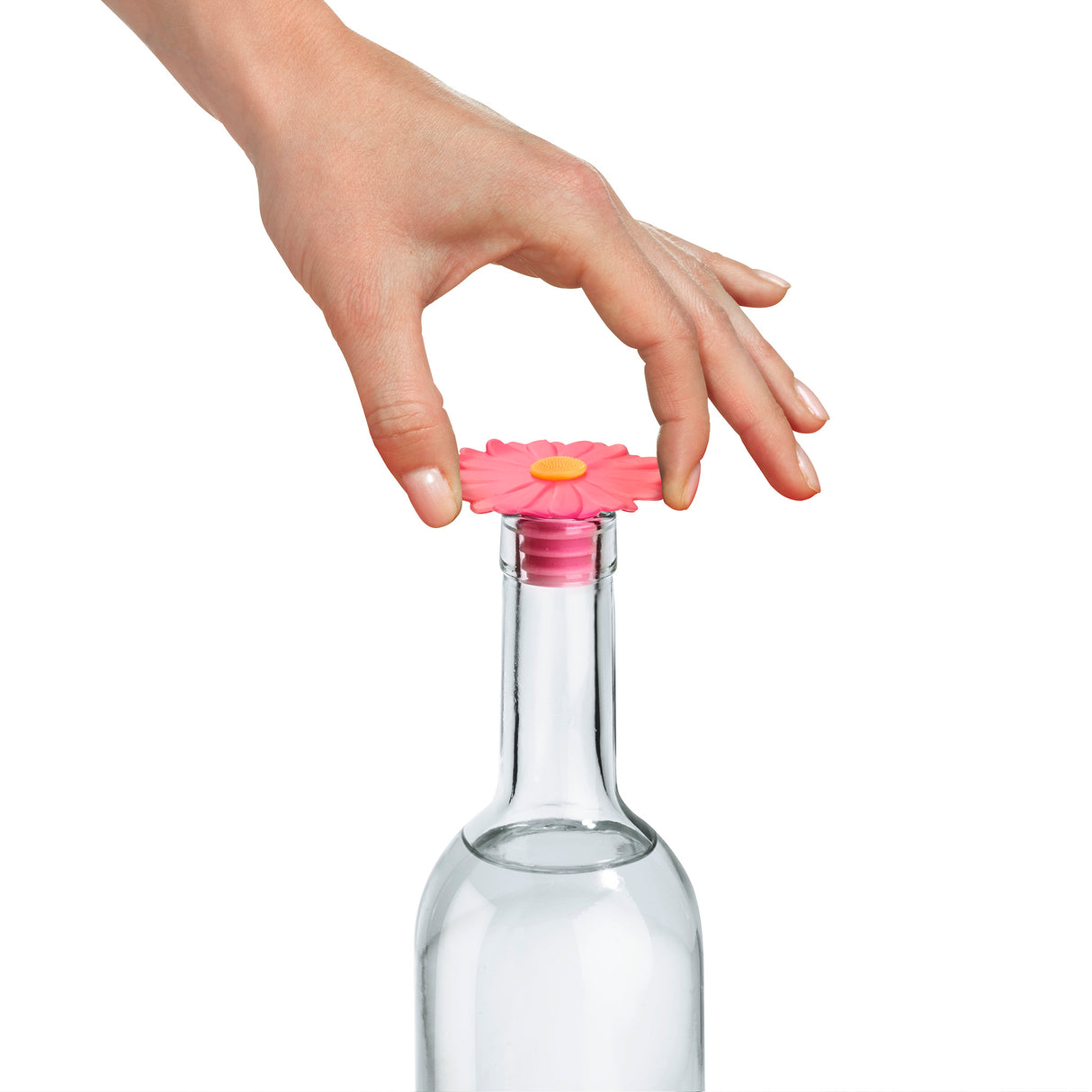 Daisy Bottle Stopper (Pink)