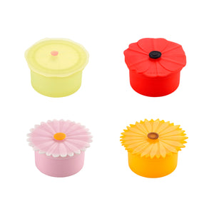 Floral Containers Small - Set/4 (Poppy, Lilypad, Sunflower, Daisy)