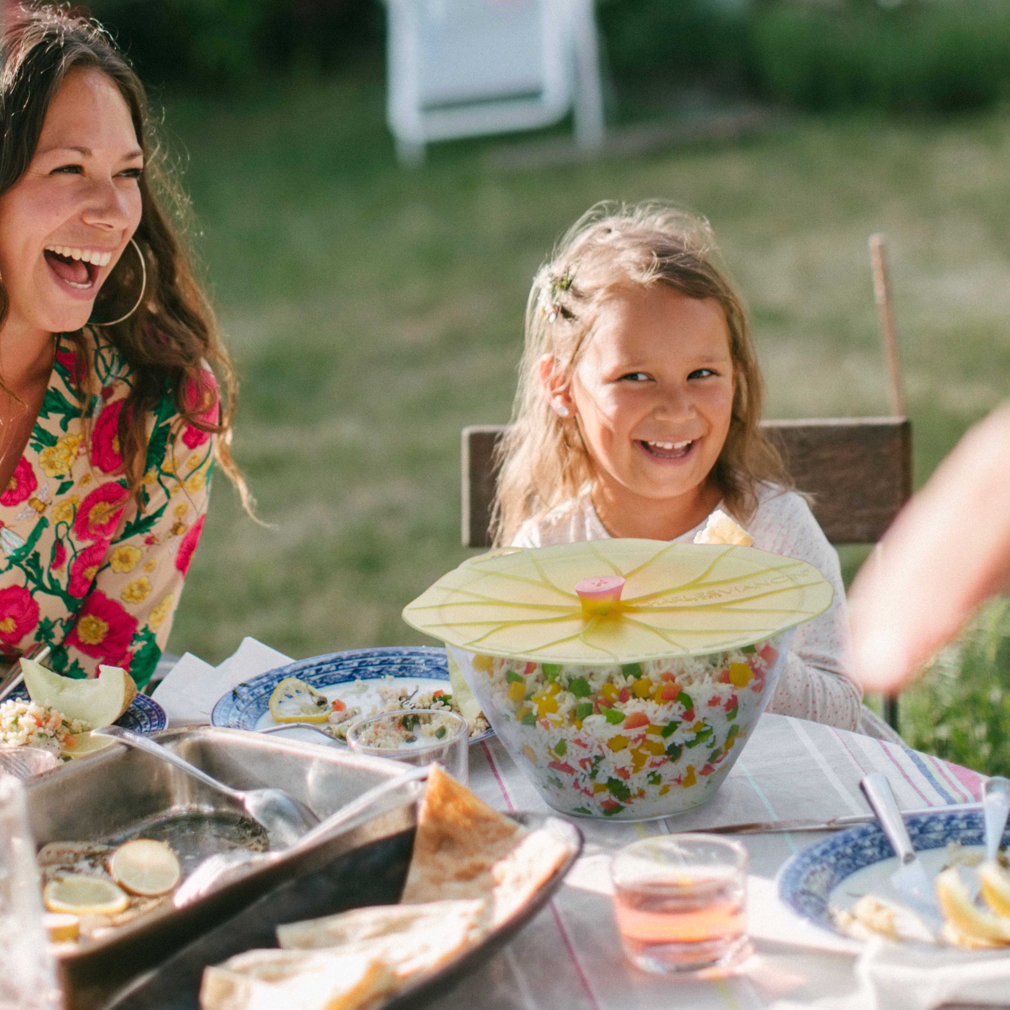 Charles Viancin Lilypad Lid Set of 4 - Large, Medium & Drink Cover Set by Charles Viancin [並行輸入品] 送料無料 Lilypad Lid Bundle (3 Pcs) \u2013 Maison Viancin USA Inc.