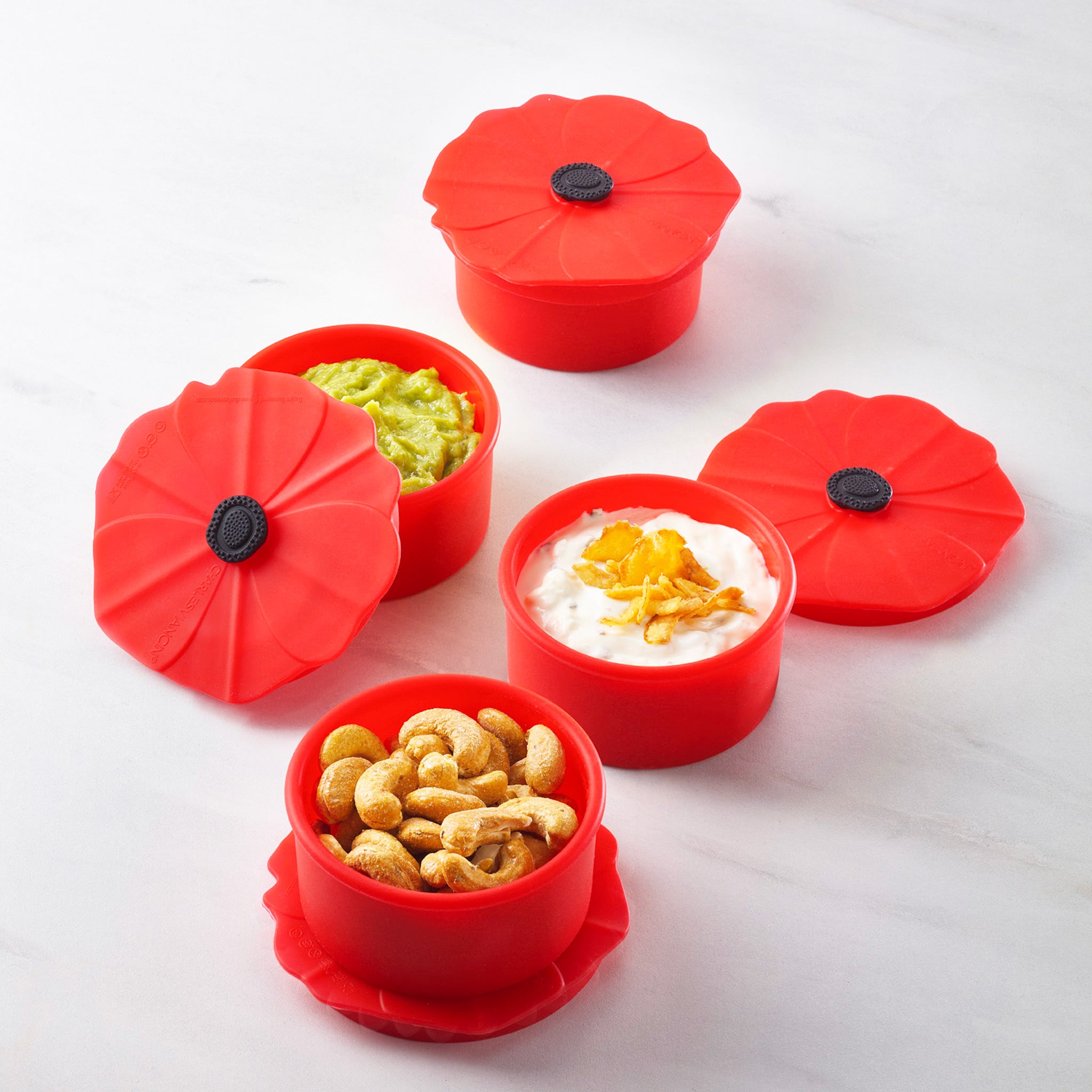 Poppy Containers Small - Set/4 – Maison Viancin USA Inc.